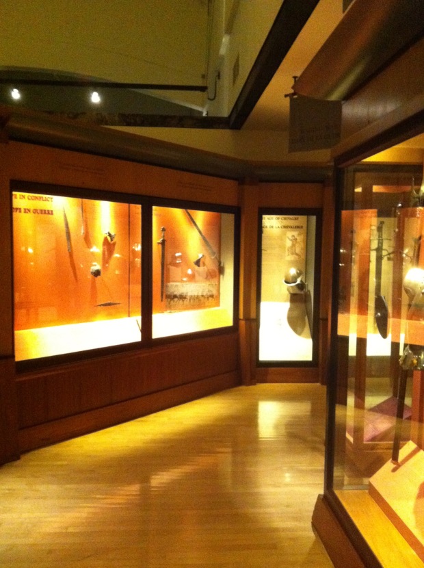 The Beardmore relics are displayed in ROM without mention of their discovery or how they got there.